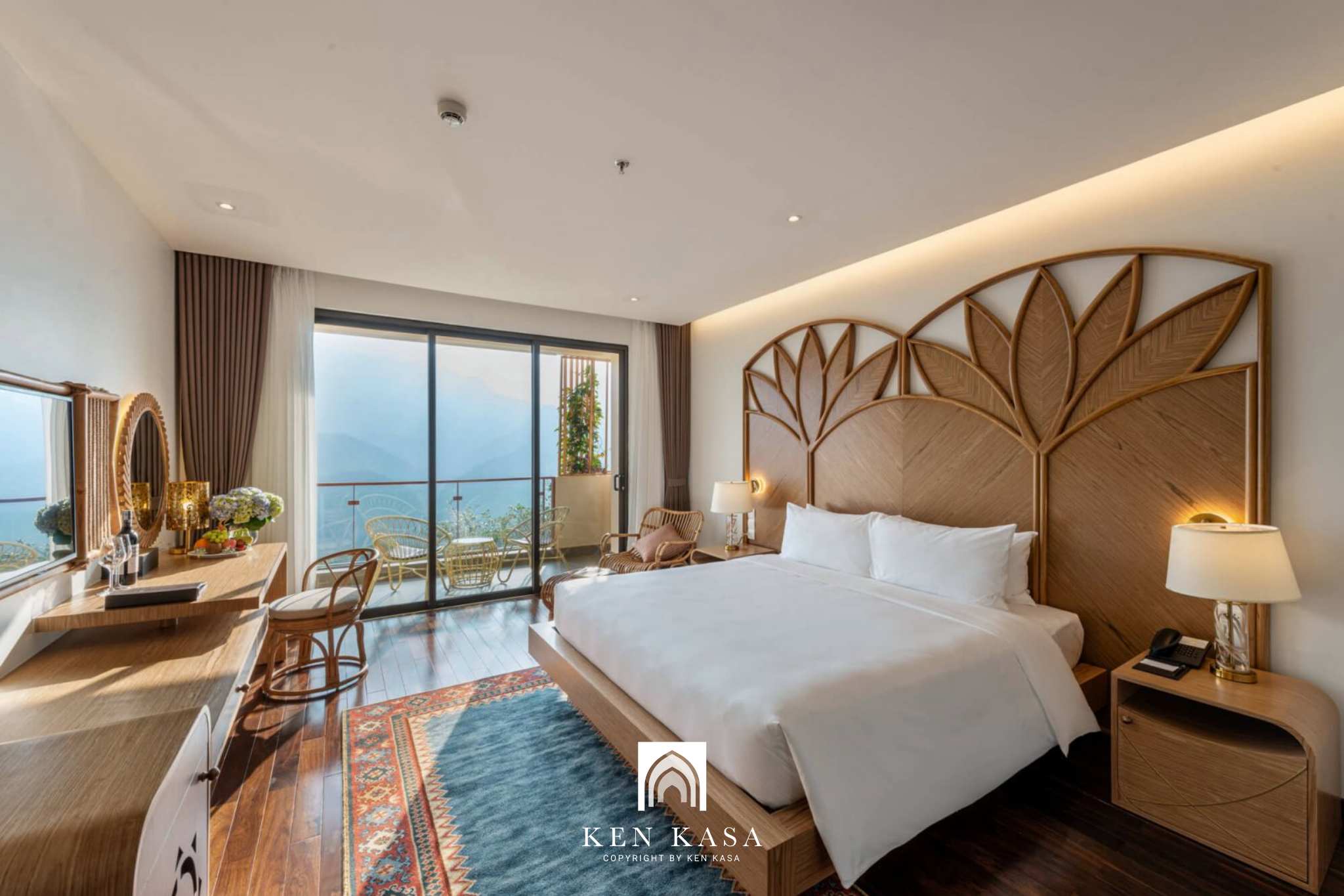 Phòng Deluxe tại KK Sapa Hotel